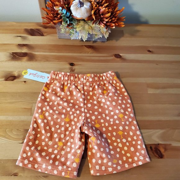 Cat & Jack - Toddler Boys' French Terry Knit Pull-On Shorts Brown Tree Size 5T - Picture 4 of 7